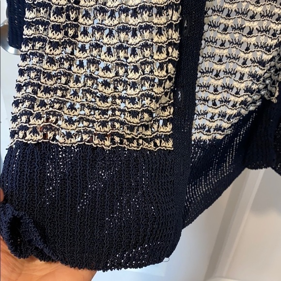 Pea In The Pod Preppy Maternity Cardigan EUC - Picture 2 of 8